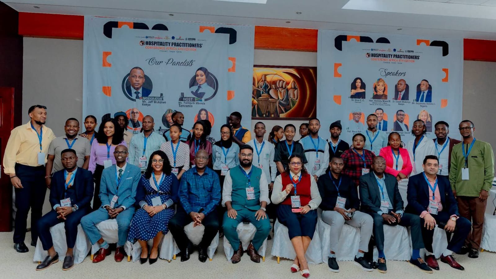 Delegates at the fourth Hospitality Practitioners’ Conference Africa in Kigali, Rwanda.
