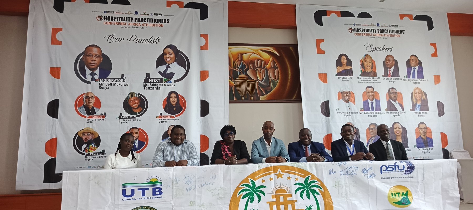 Panel participants during the Hospitality Practitioners’ Conference Africa in Kigali.